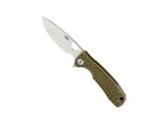 HONEY-BADGER להב ישר בינוני עם ידית בצבע ירוק