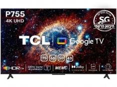 מסך TCL "75LED 4K