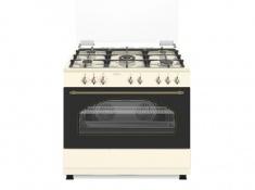 תנור משולב גז 90 PR 9060R BLK ST שחור Peerless