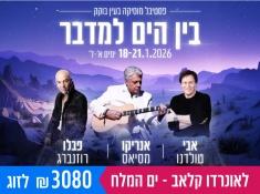 בין הים למדבר ים המלח