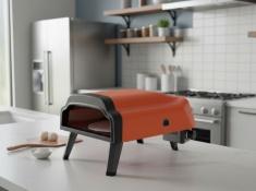 טאבון פיצה עם אבן מסתובבת