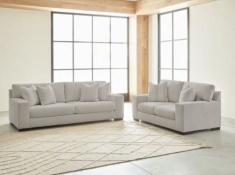 סט ספות מילאנו אפור בהיר