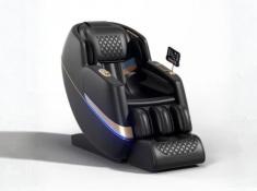 כורסאת עיסוי אמורה שחורה