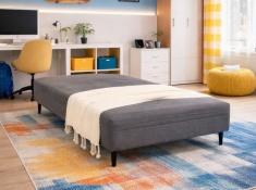 מיטה דגם רז אפורה