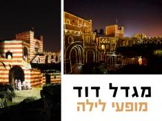 מגדל דוד מופעי לילה