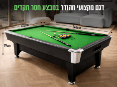 שולחן סנוקר פרו 8