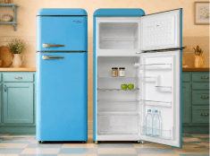 מקרר רטרו 210 ליטר במבצע בקופונופש פלוס