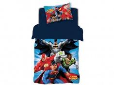  סט מצעים איכותי לילדים ליגת הצדק