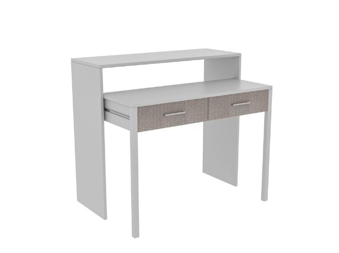 שולחן כתיבה מעוצב דגם ניאמי בצבע לבן