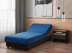מיטה ברוחב 90 ס"מ כחולה