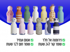 מגוון בקבוקי בסטי