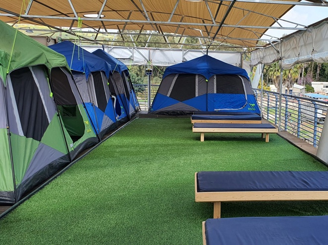 קמפינג אוהלים ממוזגים